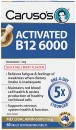 Carusos-Activated-Vitamin-B12-6000mcg-Tablets-60 Sale