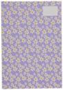 Studymate-A4-96-Page-Printed-Exercise-Books-Lilac-Flower Sale