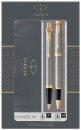 NEW-Parker-IM-Ballpoint-Rollerball-Pen-Metal-Gold-Trim-Gift-Set Sale