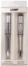 NEW-LAMY-Safari-Ballpoint-Rollerball-or-Fountain-Pen-Gift-Set-Transparent Sale