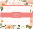 Orange-Circle-Magnetic-Calendar-Pad-Bella-Flora Sale