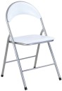 Keji-Padded-Folding-Chair-White Sale