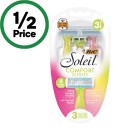 BiC-Soleil-Comfort-Scented-Disposable-Razors-Pk-3 Sale