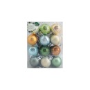 Christmas-Woodland-30mm-Baubles-Mix-Pk-24-Assorted Sale