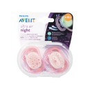 Avent-Soother-Night-6-18-Months-Pk-2 Sale