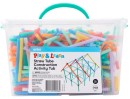 700-Piece-Play-and-Learn-Straw-Tube-Construction-Activity-Tub Sale