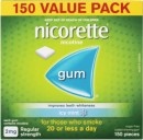 Nicorette-Quit-Smoking-Nicotine-Gum-2mg-Icy-Mint-150-Pieces-Value-Pack Sale