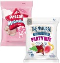 The-Natural-Confectionery-Co-130230g-Pascall-150300g-or-Sour-Patch-Kids-Bag-190g-Selected-Varieties Sale