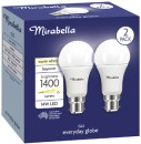 Mirabella-14W-GLS-LED-Light-Globes-2-Pack Sale