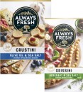 Always-Fresh-Grissini-or-Crustini-Crackers-120g-125g Sale