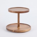 Marbella-Acacia-2-Tier-Lazy-Susan-by-MUSE Sale