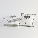 Sundays-Halcyon-Palm-with-Border-Square-Outdoor-Cushion-by-Pillow-Talk Sale