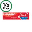 Colgate-Optic-White-Teeth-Whitening-Toothpaste-125g Sale