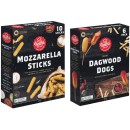 Keiths-Foods-Mini-Dagwood-Dogs-270g-or-Mozzarella-Sticks-235g-From-the-Freezer Sale