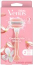 Gillette-Venus-Comfortglide-White-Tea-Razor-Handle-2-Blade-Refills Sale