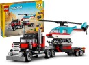 LEGO-Creator-3-in-1-Flatbed-Truck-with-Helicopter-31146 Sale