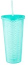 Aqua-Textured-Smoothie-Tumbler Sale