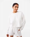 Active-Womens-Cropped-Crew-Neck-Relaxed-Sweatshirt Sale