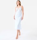 Midi-Satin-Nightie Sale