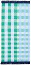 Kids-Margo-Gingham-Beach-Towel-Blue-Green Sale