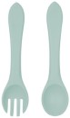 Guardian-Silicone-Spoon-Fork-Set-Seafoam Sale