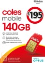 Coles-Mobile-195-Prepaid-SIM Sale