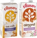 Vitasoy-Unsweetened-Oat-Milk-or-Almond-Milk-1-Litre Sale