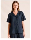 Piper-Short-Sleeve-Linen-Shirt Sale