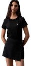 CK-Jeans-Embroidery-Slim-Tee-in-Black Sale