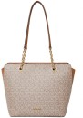 Calvin-Klein-Hailey-Tote-Bag-in-Taupe-Mono Sale