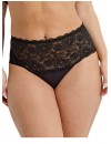 Kayser-Perfects-Cotton-Lace-Brief-Black Sale