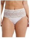 Kayser-Perfects-Cotton-Lace-Brief-White Sale