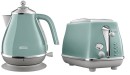 Delonghi-Icona-Capitals-Kettle-and-2-Slice-Toaster-Breakfast-Pack-in-Toronto-Green Sale