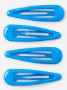 4-Pack-School-Basic-Snap-Hair-Clips-Royal-Blue Sale