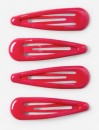 4-Pack-School-Basic-Snap-Hair-Clips-Salsa Sale