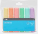 6-Pack-Highlighters-Pastel Sale