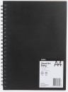 A4-Visual-Art-Diary-Black Sale