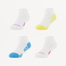 4-Pack-Active-Kids-Performance-Low-Cut-Sports-Socks-Neon-Sport Sale