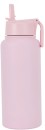 960ml-Pink-Double-Wall-Insulated-Cylinder-Drink-Bottle Sale