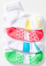 4-Pack-Active-Kids-Performance-Sports-Quarter-Crew-Socks-Neon Sale