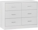 NEW-6-Drawer-Chest-White Sale