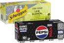 Pepsi-Solo-or-Schweppes-Infused-Natural-Mineral-Water-10x375mL-Selected-Varieties Sale