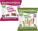 Kiddylicious-Veggie-Straws-or-Raspberry-Crispy-Tiddlers-12g Sale