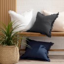 Sahara-Linen-Fringed-Feather-Square-Cushion-by-MUSE Sale