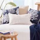 Shell-Embroidered-Oblong-Cushion-by-MUSE Sale