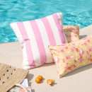 Sundays-Marlowe-Stripe-Square-Outdoor-Cushion-by-Pillow-Talk Sale