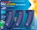 Nicabate-Minis-Mint-2mg-60-Lozenges Sale