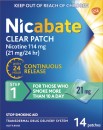 Nicabate-Clear-Patch-Step-1-14-Patches Sale