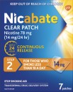 Nicabate-Clear-Patch-Step-2-7-Patches Sale