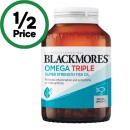 Blackmores-Omega-Triple-Super-Strength-Fish-Oil-Capsules-Pk-60 Sale